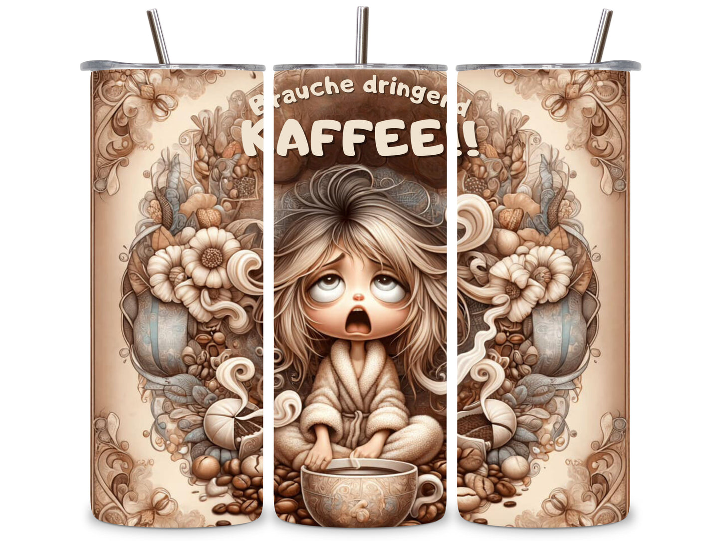 Ohne Kaffee keine Funktion | Tumbler 20 oz