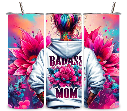BadAss Mom | Tumbler 20 oz